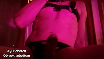 Preview 3 of Tubeo Com - Yuri Oberon feat. BrooklynBttmXXX  part 1 - masked leather furry  fetish