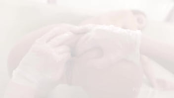 Preview 2 of 15girl And Boy - Fetish Research For Florane Russell with amazing Emma Fantasy as Nurse. Piss DAP DP deeptroath bbc interracial gapes  BTS