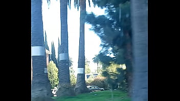 Preview 2 of Dentro Ai Camerini - Tristina Millz xxx with Jonathan pearl crusing through Hollywood California