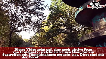 Preview 1 of Girls Nose Rings - Reife dunkelhaarige deutsche Oma abgeschleppt f&uuml_r einen POV Fick drau&szlig_en