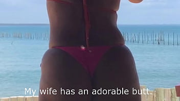 Preview 1 of Caught Tv - I keep my wife&#039_s butt always pretty