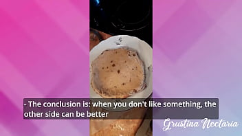 Preview 2 of Mom And Son Xxx Sax Video - When your GF tries to be a food blogger,  but fucks still better than cooks