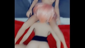 Preview 3 of Skinny Mulat - Tiny elf dolls fuck big