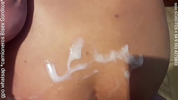 Preview 4 of Heroen Xxx Hd Video - Gordito lechero coje mi cola y tira mucha lecheee caliente arriba d mis nalgas