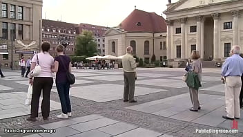Preview 1 of 1girl 5 Boy Rape Xxx Vedio - Busty Spanish babe public pounded