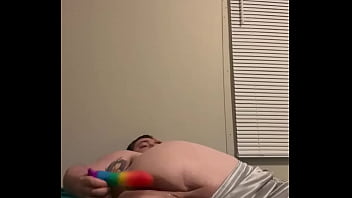 Preview 2 of Xnxx Train - Sissy boi is lonely so he fucks himself and eats his own cum