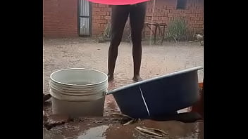 Preview 2 of Small Girls Black Big Cook Fuck - Outdoor cock play