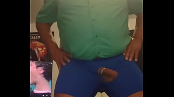 Preview 3 of Suckinf Tits Japanese - Swinging my dick in slow motion