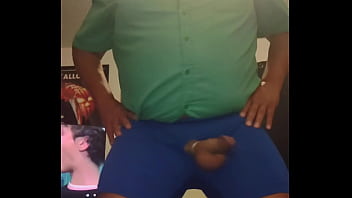 Preview 4 of Suckinf Tits Japanese - Swinging my dick in slow motion