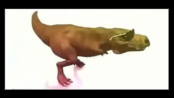 Preview 3 of Gay Examn - Dinossauro gozando horrores