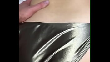 Preview 1 of Inbian Sex Vibes Com - satin golden bikini fuck
