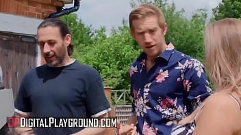 Preview 1 of Xxxvidagos C - (Danny D) Wants To Have Nice Date With His GF But Then (Rebecca More) Shows Up Fucks Him - DigitalPlayground