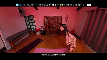 Preview 1 of Dobble Jens - Yoga Teen Maya Woulfe Wants Her Pussy Squirt On Your Dick VR Porn