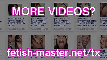 Preview 4 of Alexis Tyler Lesbian - Japanese Asian Tongue Spit Face Nose Licking Sucking Kissing Handjob Fetish - More at fetish-master.net
