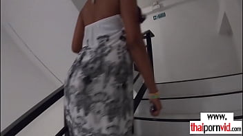 Preview 1 of Categories Mom Hd - Skinny amateur Thai teen Cherry fucked by a big white cock in a hotel room
