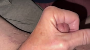 Preview 1 of Passy Love - Bob C up close and personal cumshot in hand
