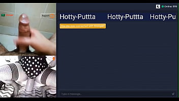 Preview 1 of Xxx Cumtv - Hotty Puttta aime les godes enormes en random chat