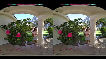Preview 1 of Eva Karera Johnny Sins Gps - VRHUSH Naughty girl Jazmin Luv is hungry for cock