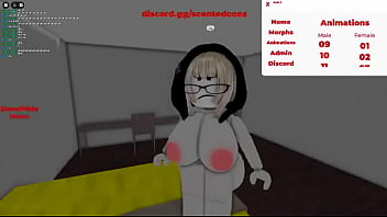 Preview 3 of Young Hidden Zone - Breeding a goth slut in roblox condo