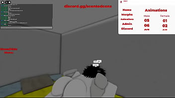 Preview 4 of Young Hidden Zone - Breeding a goth slut in roblox condo