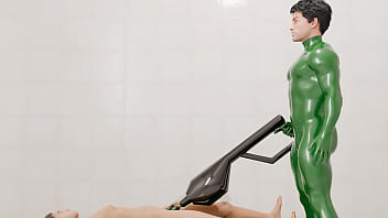 Preview 3 of Jepun Seksa - Guy Uses Machine On Another Guy
