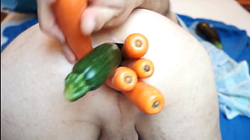 Preview 1 of Malay Born - A lot of vegetable in my asshole