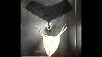 Preview 3 of Mom Dad Daughter Threesome - CdzinhaLimaSP Dando com a calcinha Renda preta com argola que ganhei da RebecaCdzl11022022
