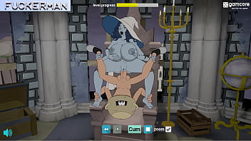 Preview 4 of Webcam Dildo Yellow Skirt - Complete Gameplay - Fuckerman,  Ero Ring (0.1)