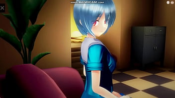 Preview 2 of Qmjw V - Evangelion Rei Ayanami 1