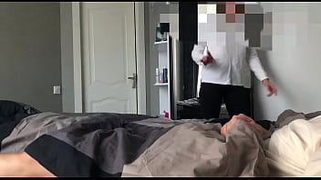 Preview 1 of Bagun With Sax Video - Stepsister caught me jerking off with her panties and helped me cum