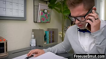 Preview 2 of Chennai Sex School - Ebony stepsister freeuses stepbro and his geeky teacher