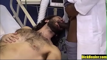 Preview 2 of Tu Mes Kif Sex - DickHealer.com-My hairy Straight seduced by my doctor