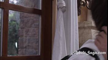 Preview 3 of Sexy Nude Perfect Girls - Bad Lesbian Influence - Jane Wilde,  April Olsen (ENG SUBS)