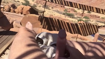 Preview 2 of Pit Pussy - jerk off near to l&uuml_deritz in namibia