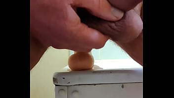 Preview 1 of Xnxx Chine Vargit - Chubby with small dick riding dildo masturbating and cumming