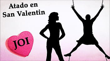 Preview 1 of Fere Saxe Vedio - JOI especial,  atado en San Valentin. Audio espa&ntilde_ola.