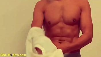 Preview 1 of Sweet Automen Hart - Horny Chinese guy nipple play edging hot body