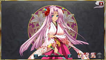 Preview 3 of Bornhub Com - GIF 真恋姫夢想 天下統一伝 孫策(振袖)