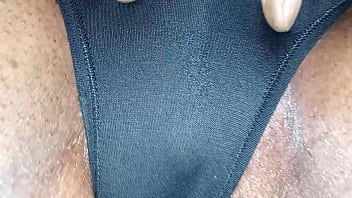 Preview 1 of 1 Men 3 Women - Look At All That Cream In Granny Panty