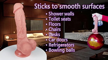 Preview 3 of Morena No Banheiro - The Millionaire by FUKENA - Realistic Dual Density Silicone Dildo