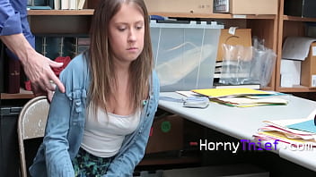 Preview 1 of Sexi Mon Son - Tiny young chubby girl gets invasive intervie