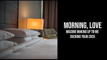 Preview 1 of Xxx Staving - Morning,  Love | wake up to me sucking your cock and riding you...just for you [Erotic Audio for Men]