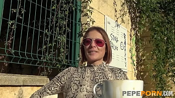Preview 1 of Wife Grinding With Stranger - Horny MILF wants to be a pornstar!! She&#039_ll suck her way into stardom