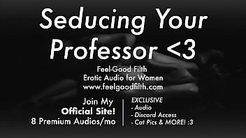 Preview 2 of Solo Joi Webcam - Older Guy Roleplay: Seducing Your Dom Big Cock Professor [Praise Kink] [Erotic Audio for Women]