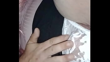 Preview 1 of Mom Khican - Making my little clit squirt in my white panties