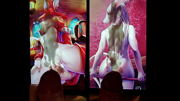 Preview 4 of Mom And Son Blonde Sipee - Freya Crescent (Final Fantasy) furry tribute compilation 2