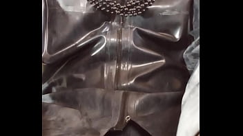 Preview 3 of Azeri Sikir - GAY LATEX OUTFIT