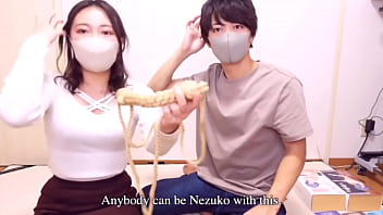 Preview 2 of Mom And Sano Big Xxx - Japanese Rope Tied up Fuck - Extreme Orgasm with Restrained Bondage Collar,  Handcuff,  Gag