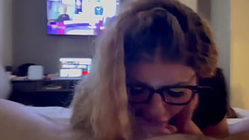 Preview 4 of Comics Stories - Dumb blonde slut swallows my big cock