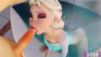 Preview 2 of Fath Xvifeo - Frozen - Elsa gets a blowjob
